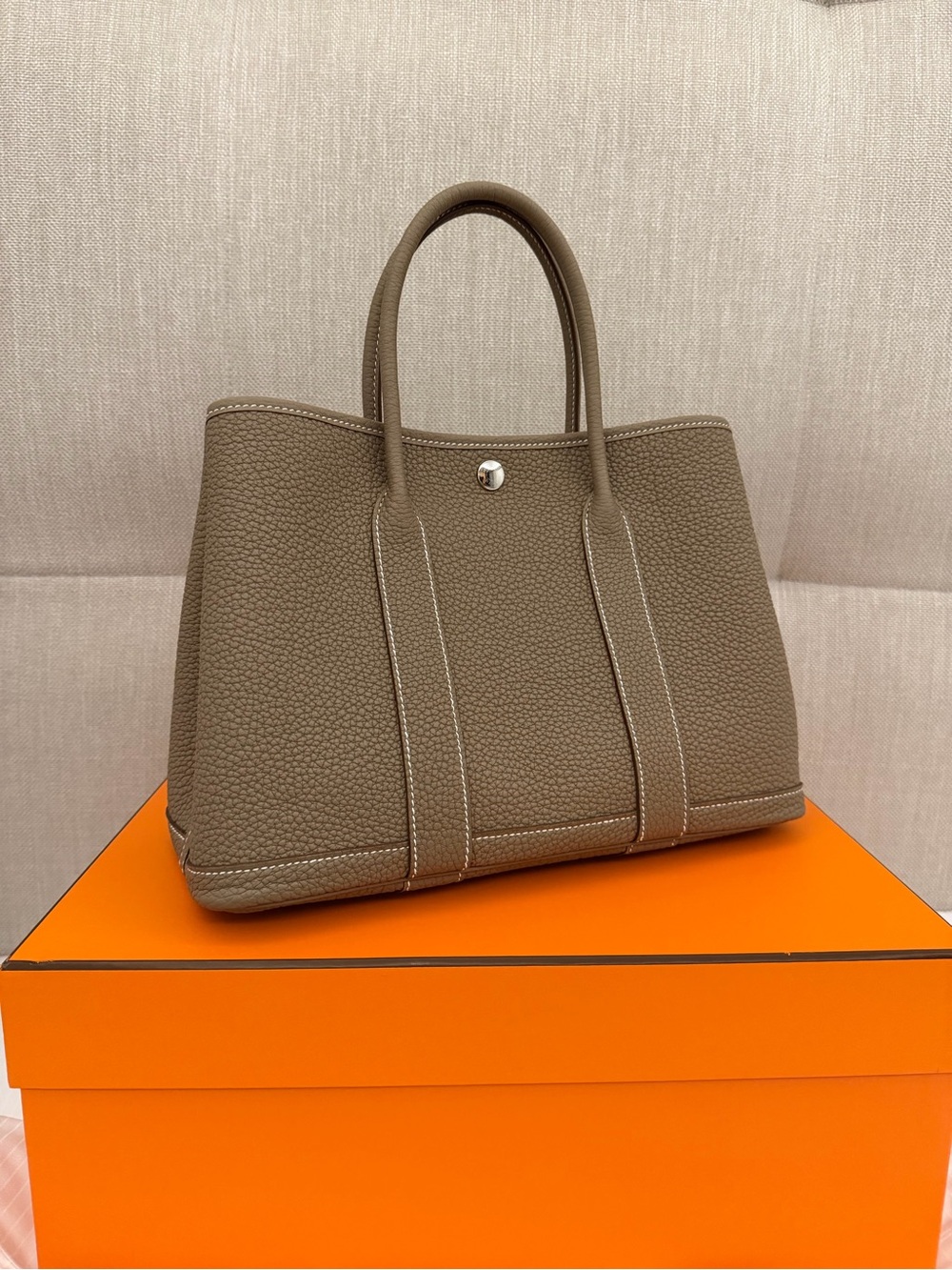 2026 NEW HERMES GARDEN PARTY 30 ETOUPE